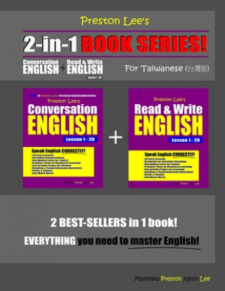 Knjiga Preston Lee's 2-in-1 Book Series! Conversation English & Read & Write English Lesson 1 - 20 For Taiwanese Matthew Preston