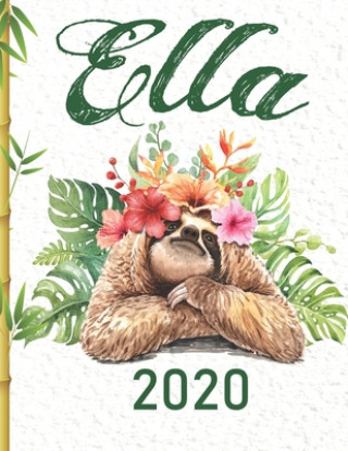 Knjiga Ella: 2020 Sloth Planners