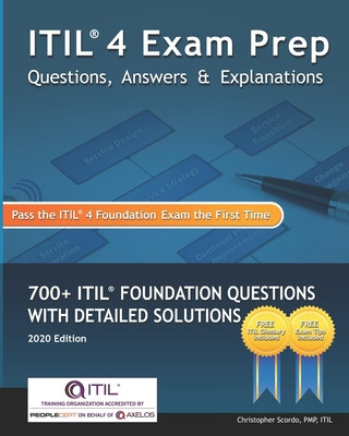 Könyv ITIL 4 Exam Prep Questions, Answers & Explanations Christopher Scordo