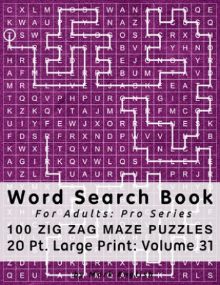 Boek Word Search Book For Adults Mark English