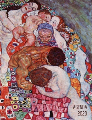 Carte Gustav Klimt Pianificatore Giornaliera 2020: Morte e Vita - Diario Settimanale per Organizzare Giorni Occupati - Art Nouveau - Agenda Giornaliera 2020 Palode Bode