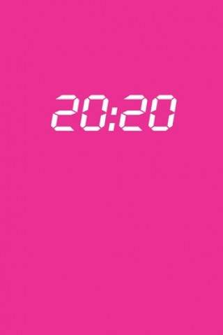Carte 20: 20: Taschenkalender 2020 A5 Pink Rosa Rose Taschenkalender By Jilsun