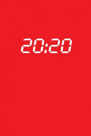 Kniha 20: 20: Taschenkalender 2020 A5 Rot Taschenkalender By Jilsun