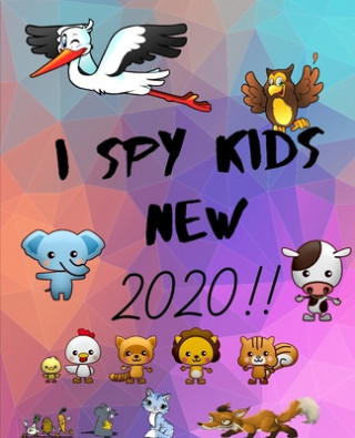 Kniha I Spy Kids New 2020: Fun game for " Age 2-5 " Sam Jo