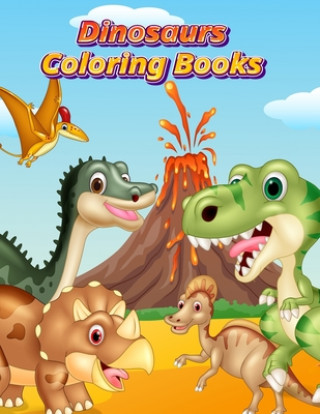 Libro Dinosaurs Coloring Books: Dinosaur Activity Book For Toddlers and Adult Age, Childrens Books Animals For Kids Ages 3 4-8 Coloring Book Publishing