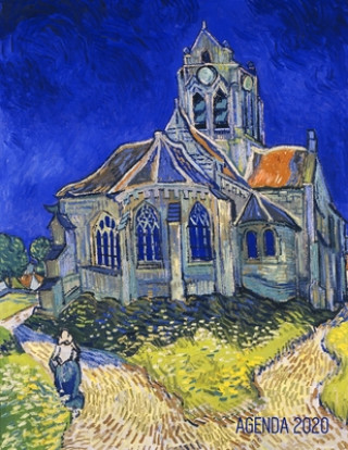 Carte La Chiesa di Auvers Pianificatore Annuale 2020: Vincent van Gogh (Pittore Olandese) - Agenda Annuale 2020 - Da Gennaio a Dicembre (12 Mesi) - Post Imp Palode Bode