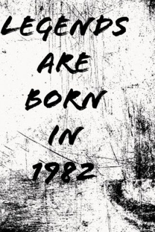 Carte LEGENDS ARE BORN IN 1982 6x9 in 120 pages Mohammed Ed-Douhi