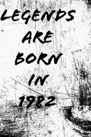 Kniha LEGENDS ARE BORN IN 1982 6x9 in 120 pages Mohammed Ed-Douhi