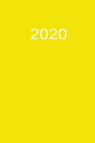 Kniha 2020: Manager Timer 2020 A5 Gelb Manager Timer By Jilsun