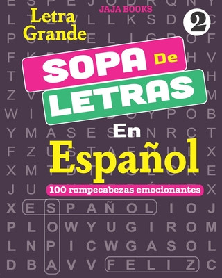 Kniha SOPA De LETRAS En Espa?ol; Vol. 2 J. S. Lubandi