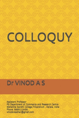 Kniha Colloquy: Book on Social Science Vinod A. S.