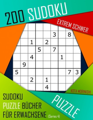 Kniha 200 Sudoku Extrem Schwer Kota Morinishi