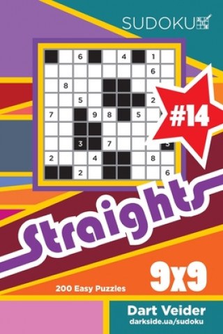 Kniha Sudoku Straights - 200 Easy Puzzles 9x9 (Volume 14) Dart Veider