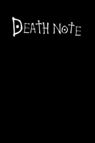Carte Death Note: 6x9 120 Page Wide Ruled Notebook Rain Publishing Co