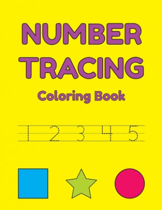 Kniha Number Tracing Coloring Book Shannon Lee
