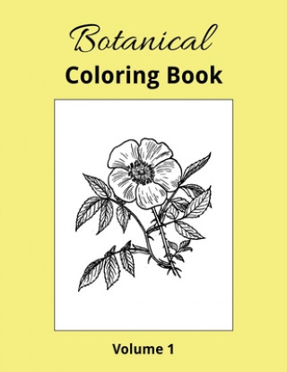 Knjiga Botanical Coloring Book Volume 1 Lee Furrow