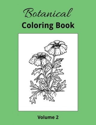 Carte Botanical Coloring Book Volume 2 Lee Furrow