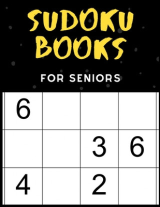 Carte Sudoku Books For Seniors: For Seniors - 50 Puzzles - Paperback - Made In USA - Size 8.5x11 The Rompecabezas Union Publishing