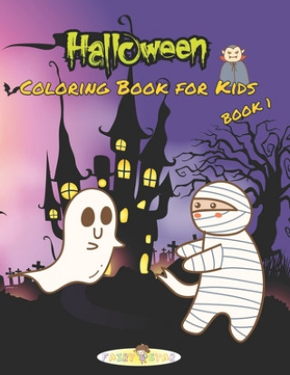 Книга Halloween Coloring Book for Kids Book1 Fairy Star