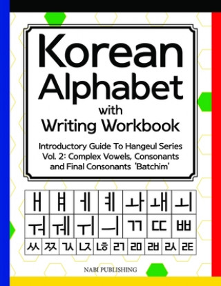 Książka KOREAN ALPHABET WITH WRITING WORKBOOK: I Dahye Go
