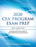 Könyv 2020 CFA Program Exam Prep Level 1: 2020 CFA Level 1, Book 6: Alternative Investments and Portfolio Management Havels Learning System