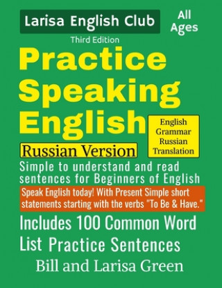 Kniha Practice Speaking English Russian Edition Larisa Green