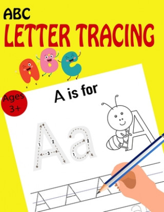 Książka ABC Letter Tracing Kids Writing Time