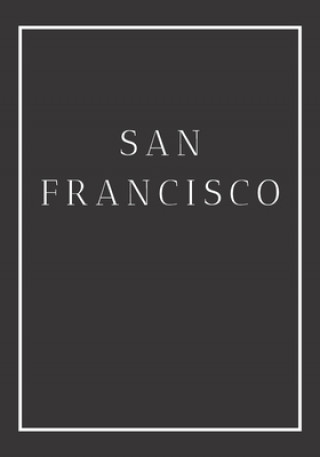 Kniha San francisco: A decorative book for coffee tables, end tables, bookshelves and interior design styling - Stack city books to add dec Contemporary Interior Design