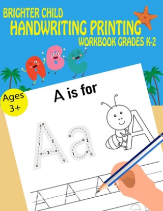 Carte Handwriting Printing Workbook Brighter Child Grades k-2 Kids Writing Time