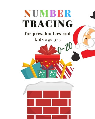 Carte 0-20 Number tracing for Preschoolers and kids Ages 3-5: Book for kindergarten.100 pages, size 8X10 inches . Tracing game and coloring pages . Lots of J&j Happy Kids and Kindergart Publisher