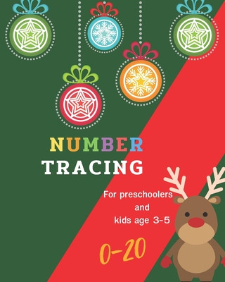 Book 0-20 Number tracing for Preschoolers and kids Ages 3-5: Book for kindergarten.100 pages, size 8X10 inches . Tracing game and coloring pages . Lots of J&j Happy Kids and Kindergart Publisher