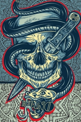 Carte Rubino: Rubino Logo Tattoo Skull 6 X 9 150 Pages Tony Rubino