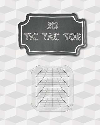 Kniha 3D Tic Tac Toe: Creative Thinking Game For Teens And Adults Rainbow Cloud Press