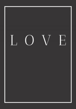 Buch Love: A decorative book for coffee tables, end tables, bookshelves and interior design styling - Stack home books to add dec Contemporary Interior Design