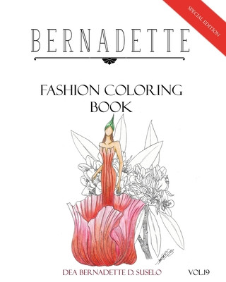 Book BERNADETTE Fashion Coloring Book Vol.19: Mystic Fantasy Dea Bernadette D. Suselo