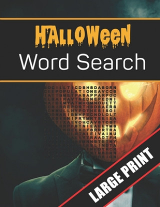 Knjiga Halloween Word Search Large Print: 96 Word Search Activities for Everyone (Holiday Word Search) Mario Press