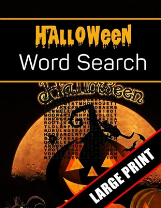 Knjiga Halloween Word Search Large Print: 96 Word Search Activities for Everyone (Holiday Word Search) Mario Press