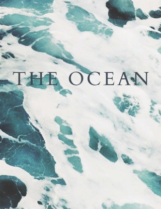 Carte The Ocean: A Decorative Book &#9474; Perfect for Stacking on Coffee Tables & Bookshelves &#9474; Customized Interior Design & Hom Decora Book Co