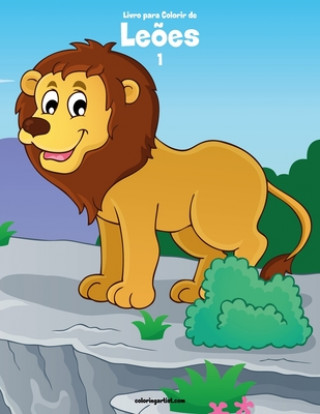 Buch Livro para Colorir de Leoes 1 Nick Snels