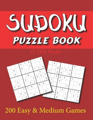 Książka Sudoku Puzzle Book: 200 Easy & Medium Games Peter Omiotek