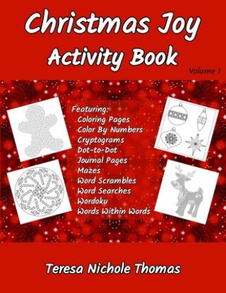 Carte Christmas Joy Activity Book Volume 1 Teresa Nichole Thomas