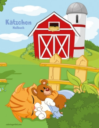 Knjiga Katzchen Malbuch Nick Snels