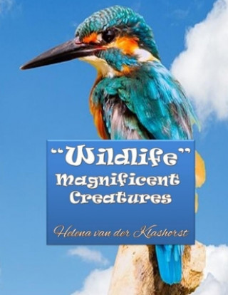 Kniha Wildlife Magnificent Creatures: Grayscale coloring Helena Van Der Klashorst