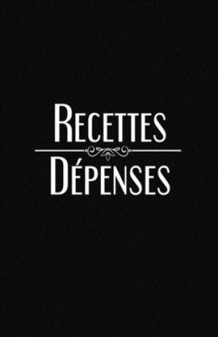 Kniha Recettes Dépenses: Registre comptable simplifié - 100 pages - A5 Subcompta Editions