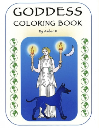 Kniha Goddess Coloring Book Amber K
