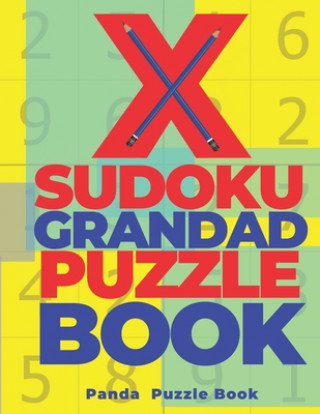 Kniha X Sudoku Grandad Puzzle Book Panda Puzzle Book