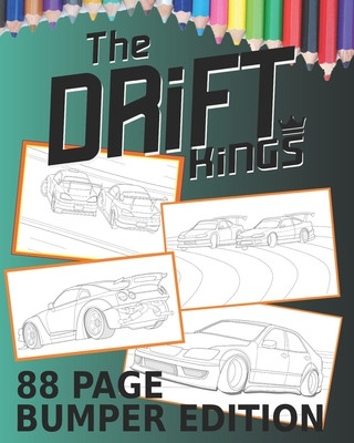 Book Drift Kings 88 Page Bumper Edition: Coloring Books For Kids Of All Ages Dk Coloring