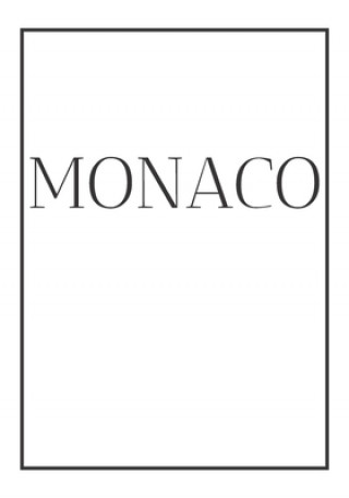 Book Monaco: A decorative book for coffee tables, end tables, bookshelves and interior design styling - Stack France city books to Contemporary Interior Design