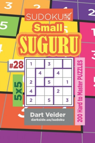 Boek Sudoku Small Suguru - 200 Hard to Master Puzzles 5x5 (Volume 28) Dart Veider