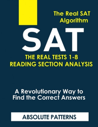 Knjiga SAT the Real Tests 1-8 Reading Section Analysis San S. I. You